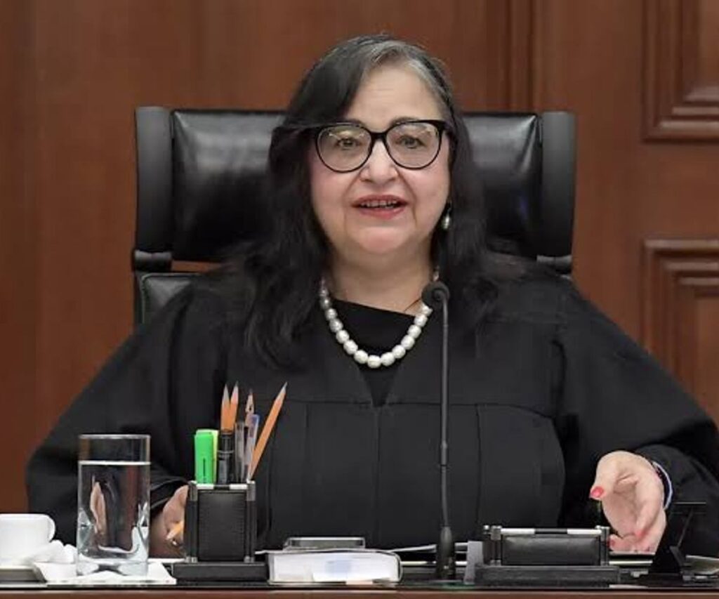 Norma Piña, Ministra presidenta de la Suprema Corte de Justicia de la Nación, habló de la próxima gubernatura de una mujer en Oaxaca.